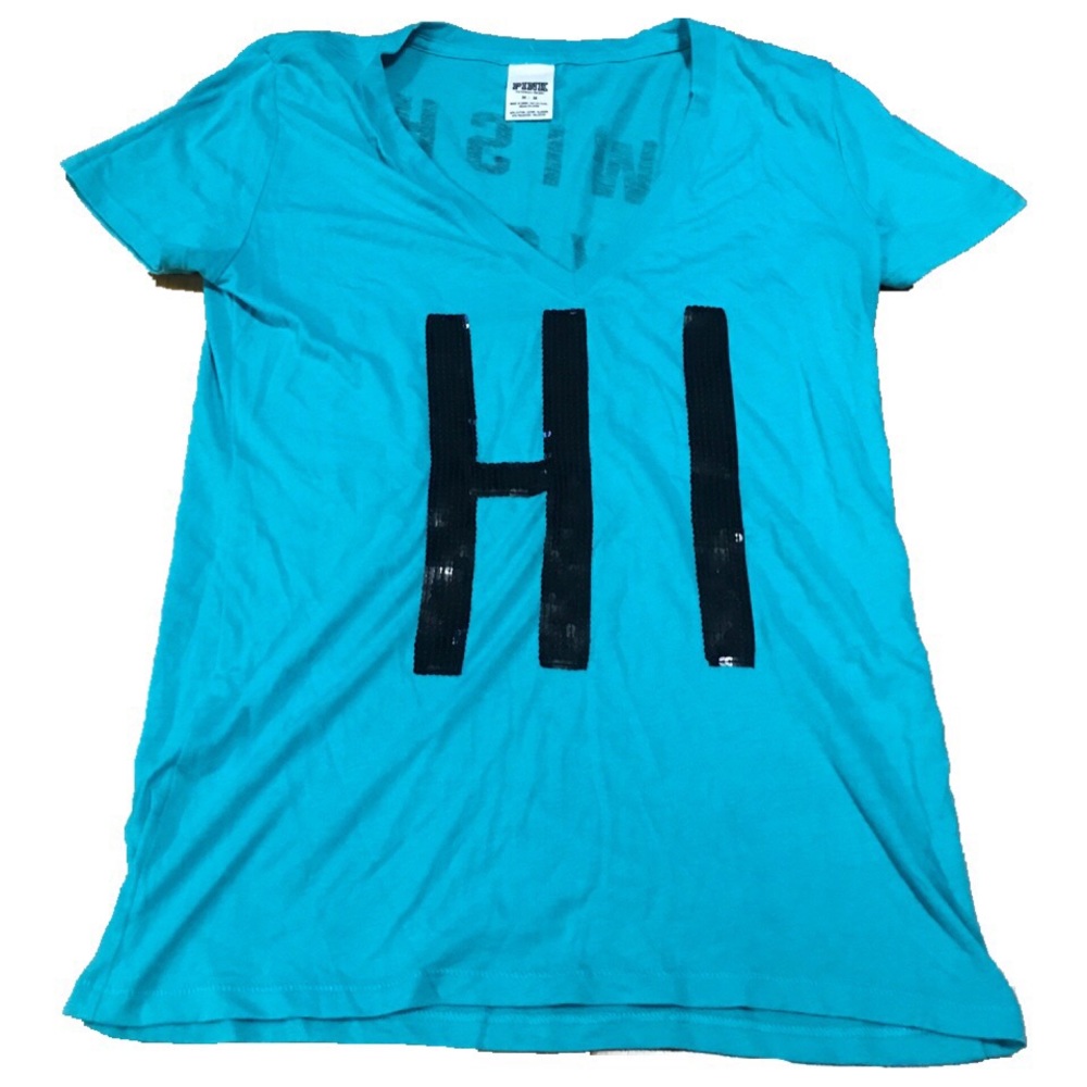 Victoria's Secret PINK Hi Wish You Were Here Tee