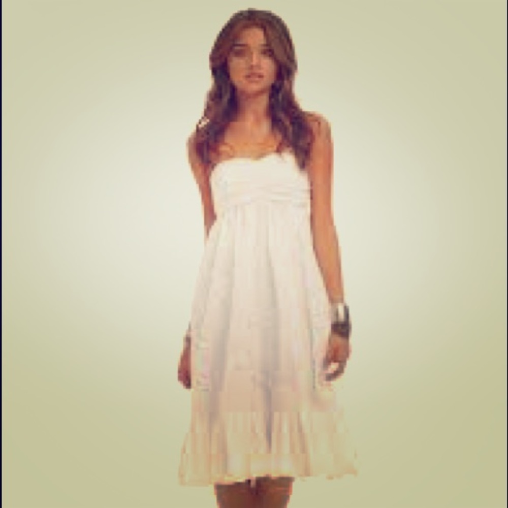 Island Company White Ariel Dress BNWOT