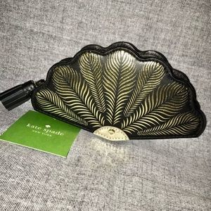 Kate Spade Fan Coin Purse Wallet DRESS THE PART
