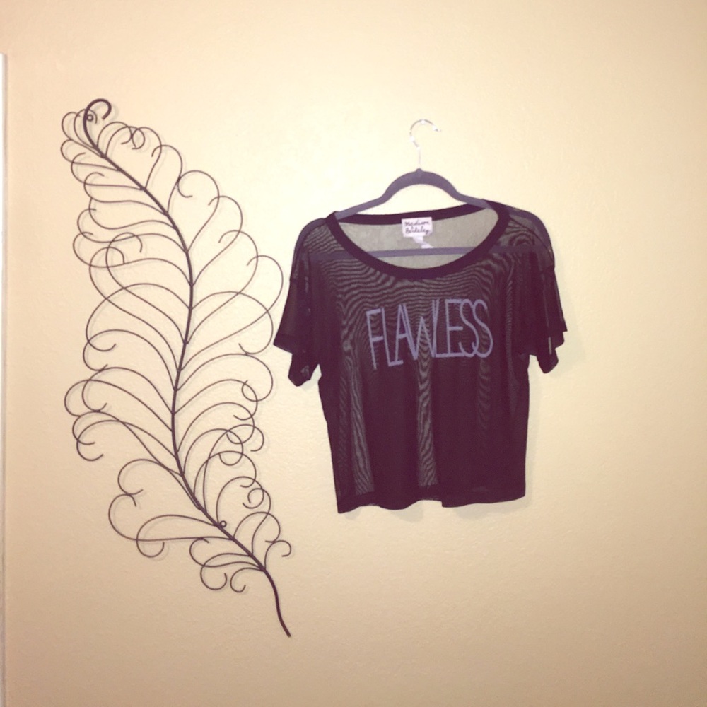 Madison & Berkeley flawless sheer crop
