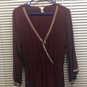 Forever 21 Maroon romper