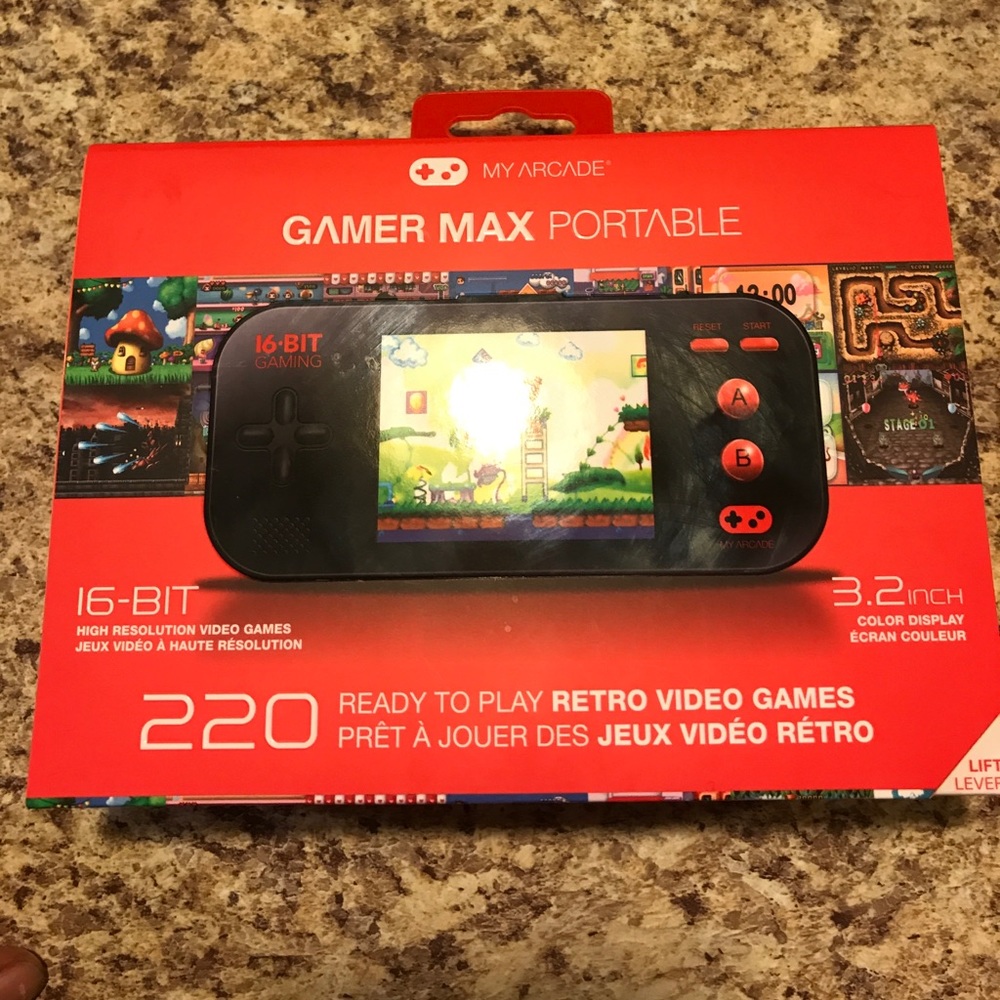 MY ARCADE GAMER MAX PORTABLE.