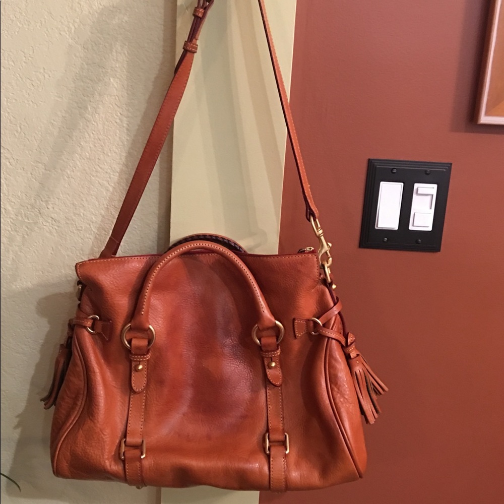 DOONEY & BOURKE LARGE LEATHER SATCHEL - Picture 2 of 7