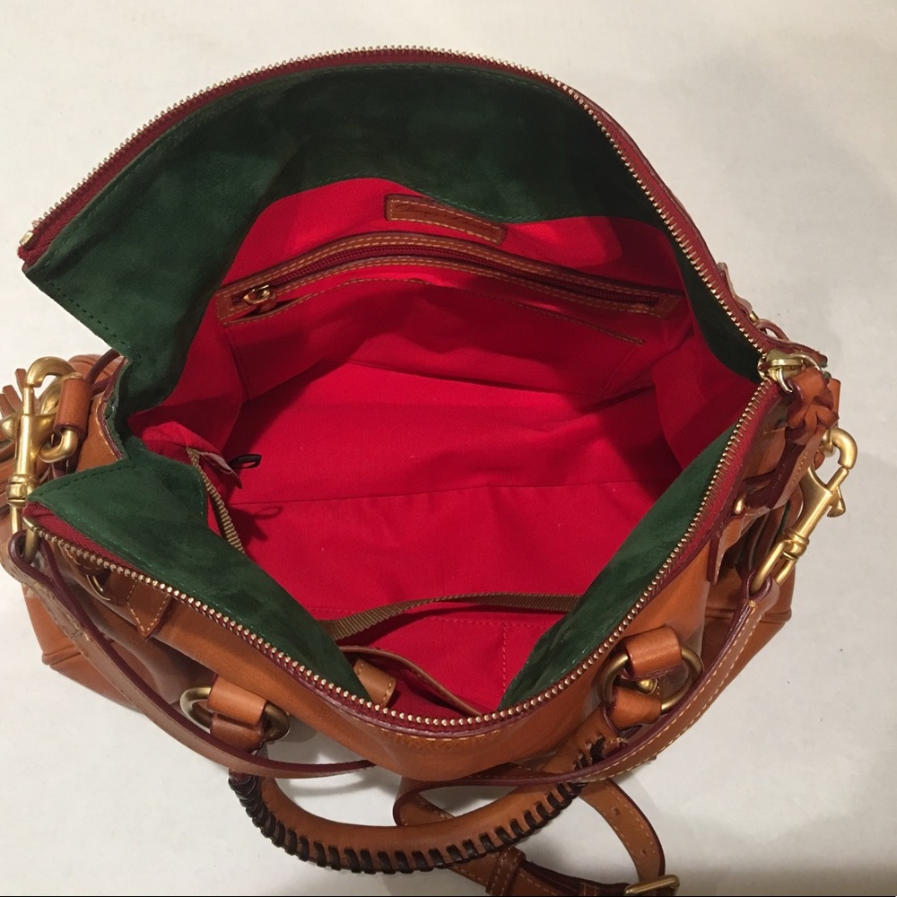 DOONEY & BOURKE LARGE LEATHER SATCHEL - Picture 4 of 7