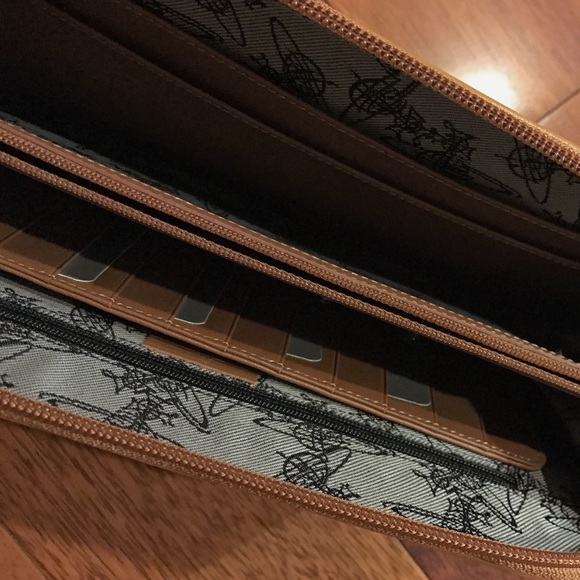 Vivienne Westwood clutch wallet yellow plaid check - Picture 4 of 5