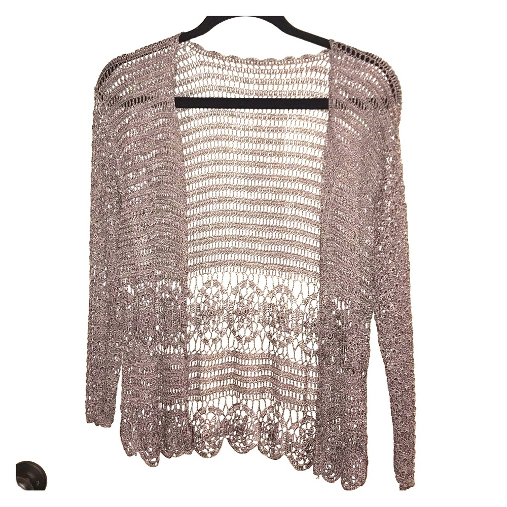 Hand knit cardigan
