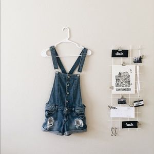 🇬🇧LFW SALE🇬🇧 Denim Overalls