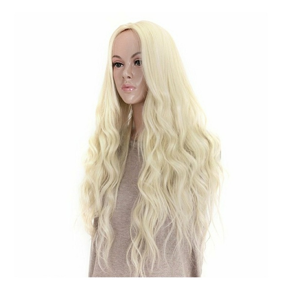 Blonde Beauty Heat Resistant Synthetic hair main image 6