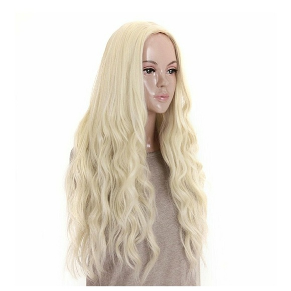 Blonde Beauty Heat Resistant Synthetic hair main image 5