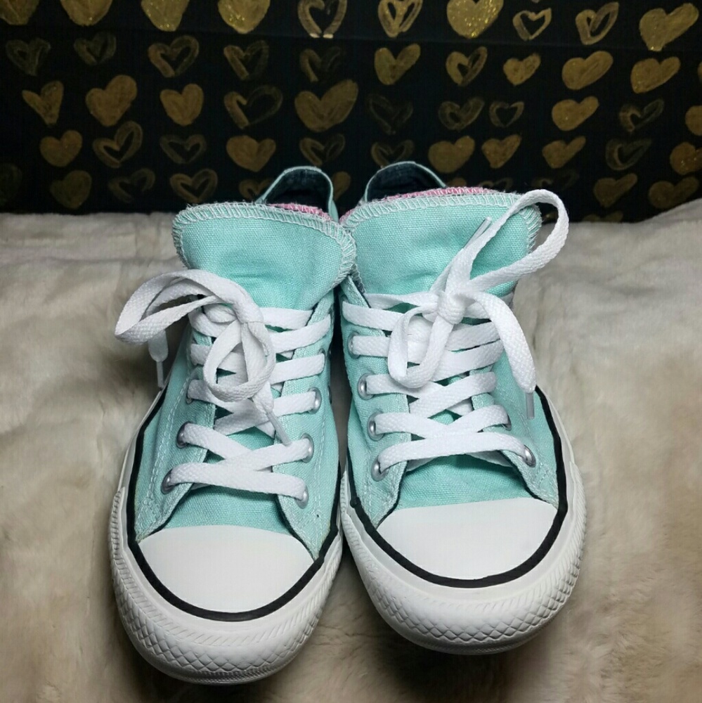 Beach Glass All Star Low Top Converse Sz W8 M6