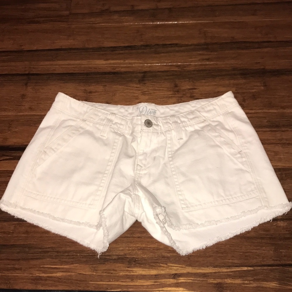 White shorts