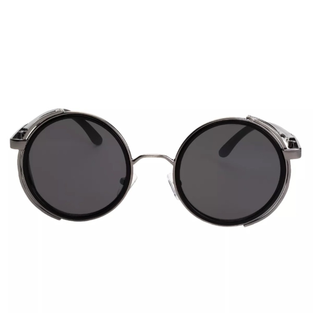 Vintage retro mirrored round sunglasses goggles