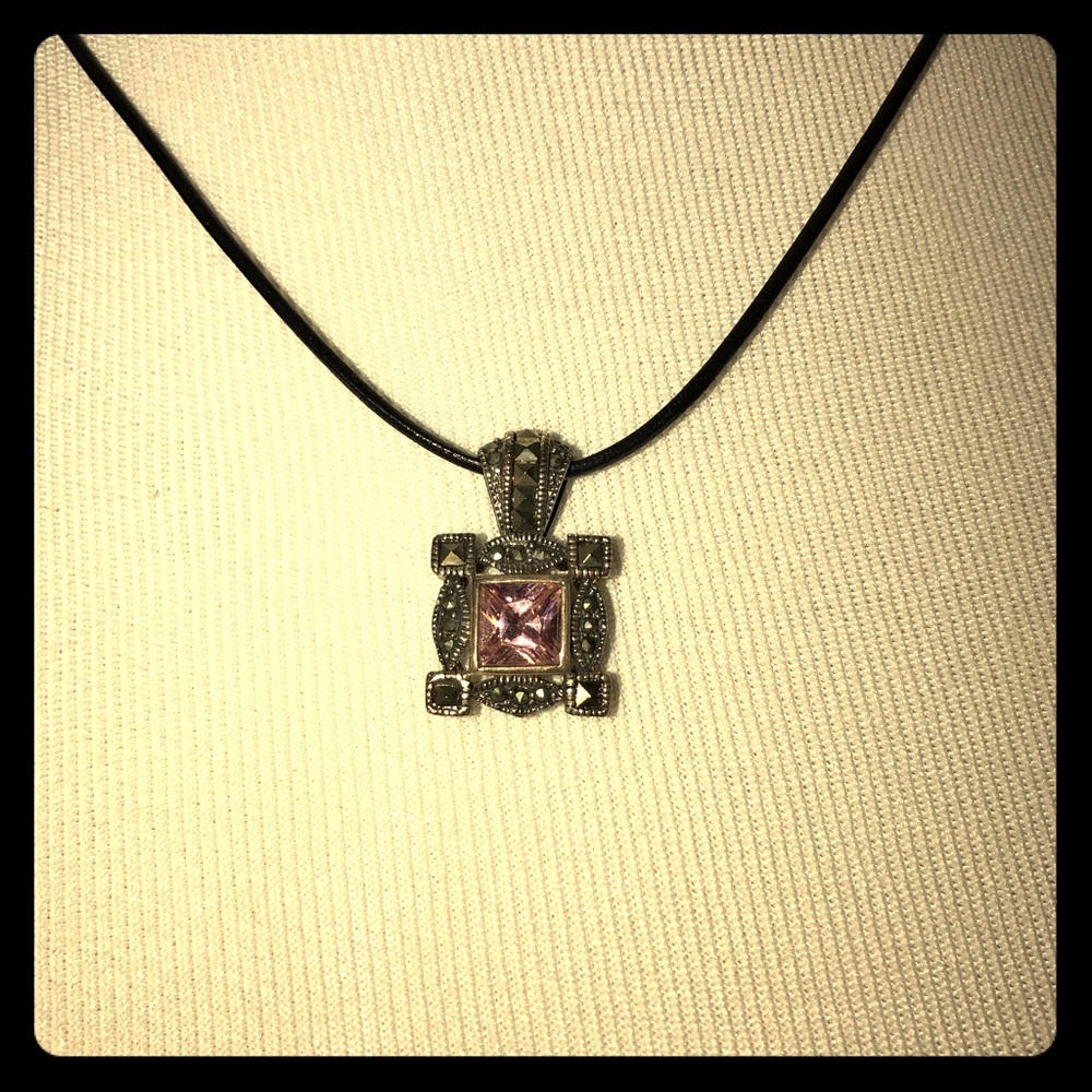 Pink Tourmaline Necklace