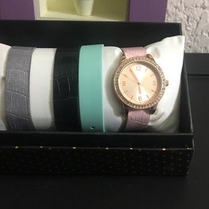 🔥⚡️SALE Cute Rose Gold Watch w/t removable bands