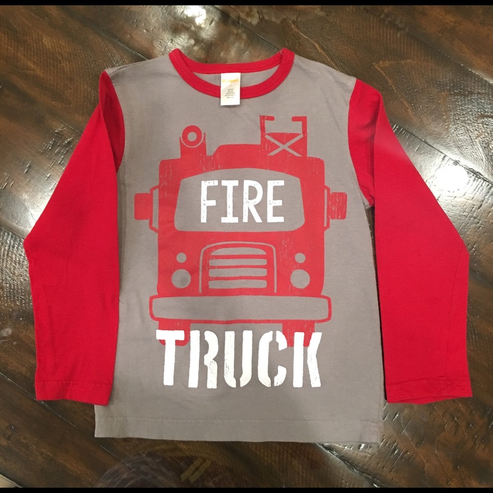 Gymboree Fire truck shirt