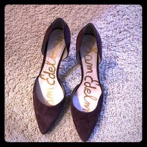 Sam Edelman Burgundy Pumps only worn once ⭐️
