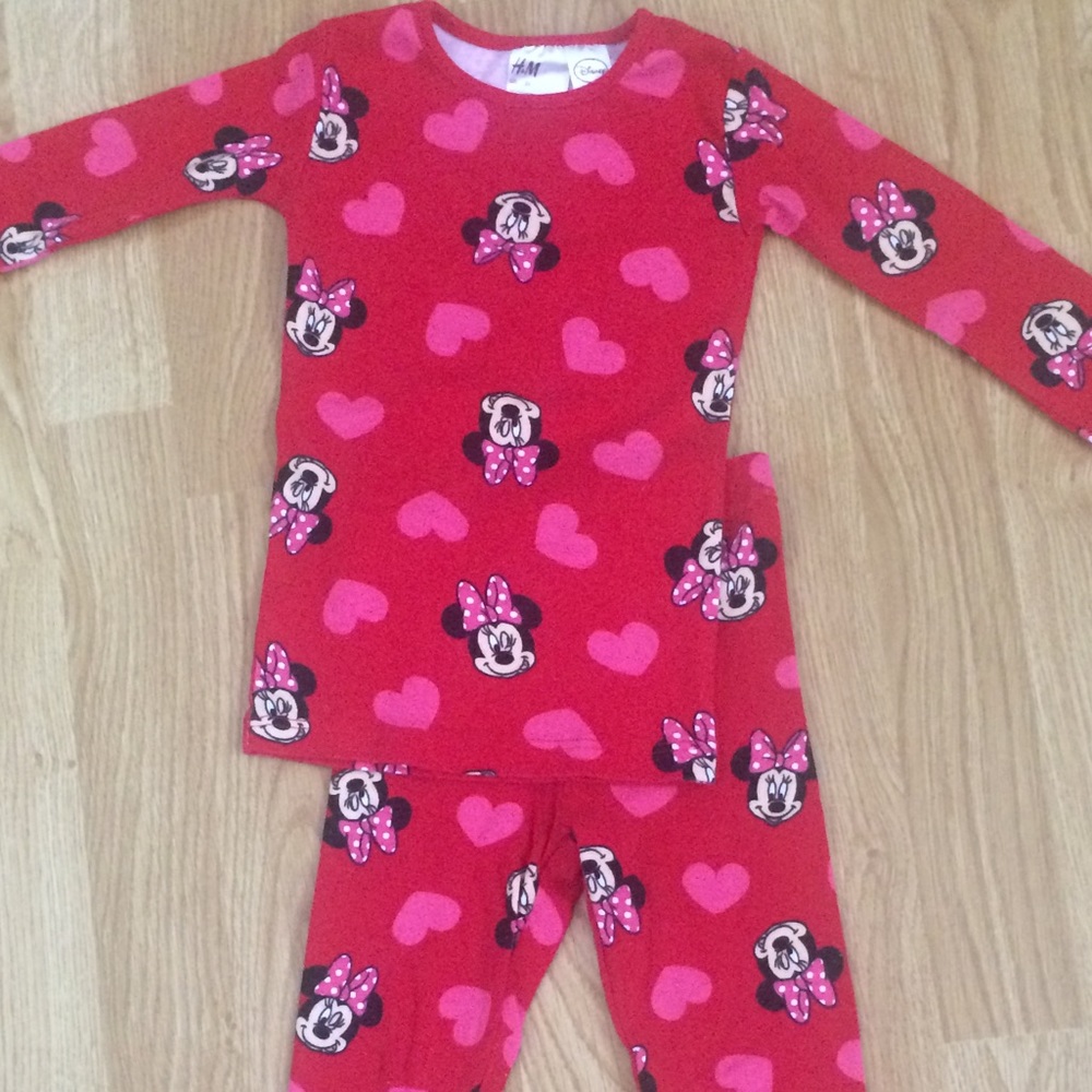 H&M Minnie Mouse Pajamas