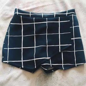 Grid Skort, Skirt. Abercrombie & Fitch