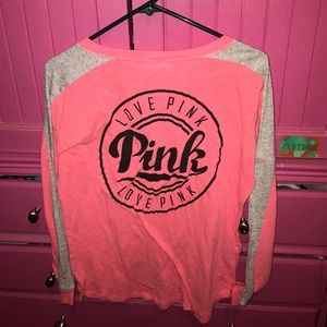 Pink Victoria Secret long sleeve