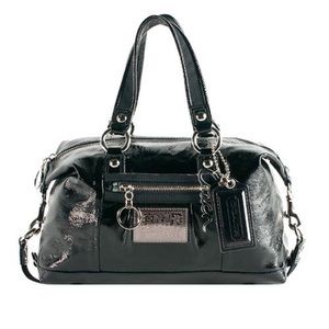 Coach Poppy Patent Leather Satchel Handbag