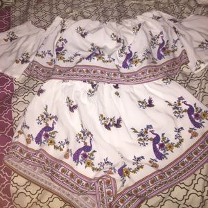 Cute Floral Romper; worn only once!! (Not brandy)