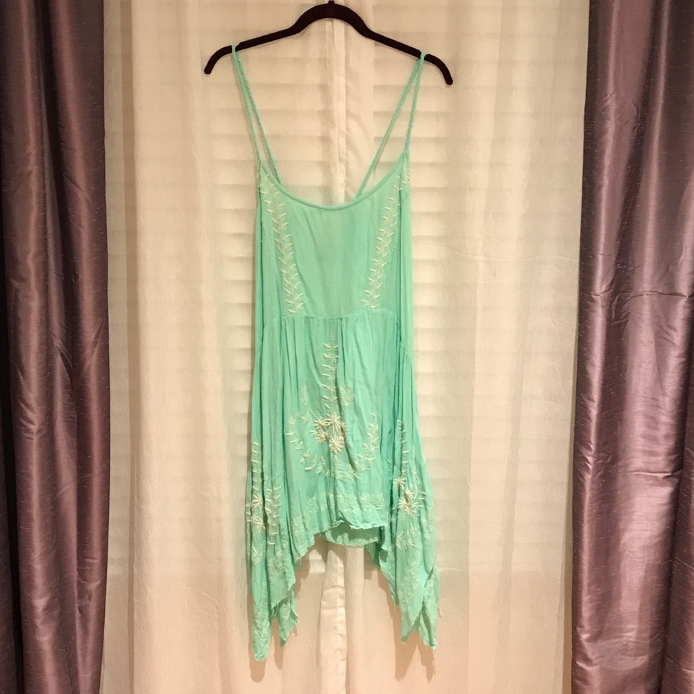 Free People Meadows of Medallion Slip Dress