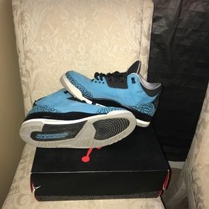 Air Jordan retro 3 "powder blue" size 12