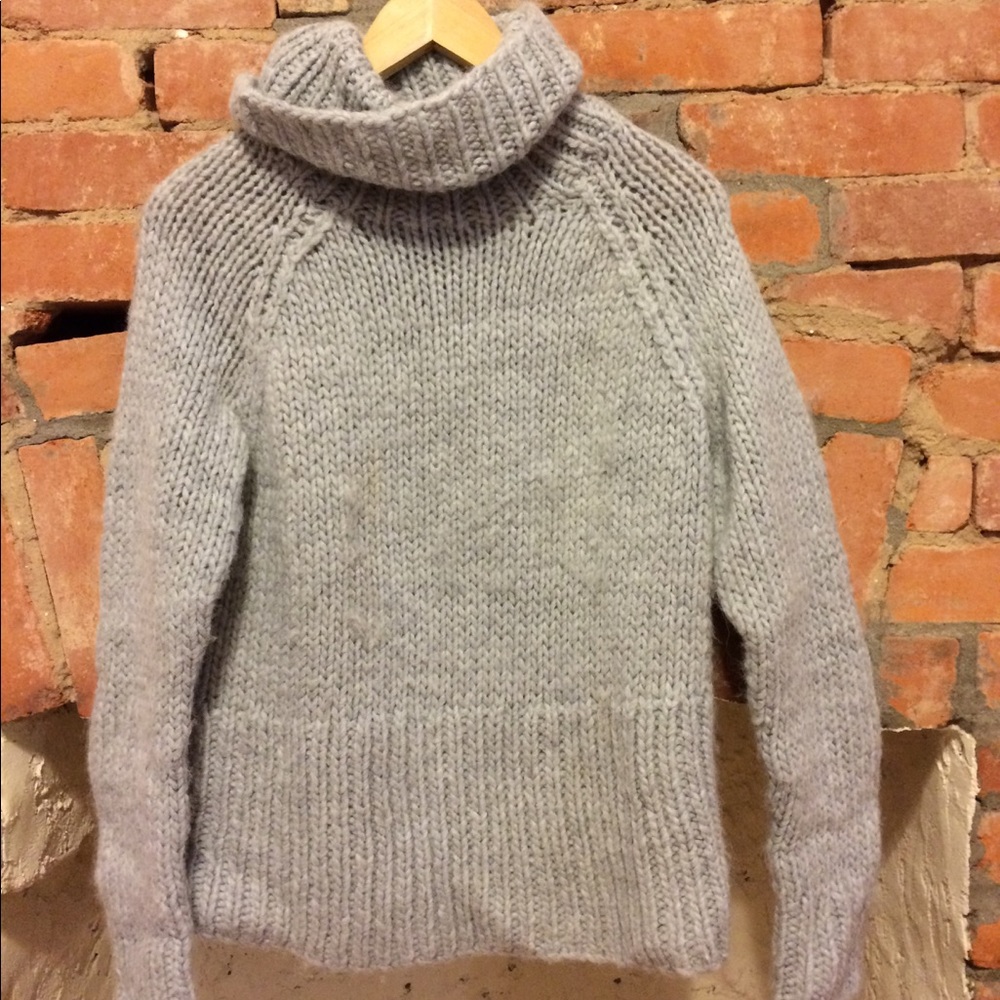 Madewell Handknit Cozy Cowlneck Sweater