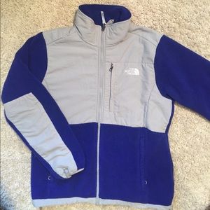 Northface Denali jacket in royal blue