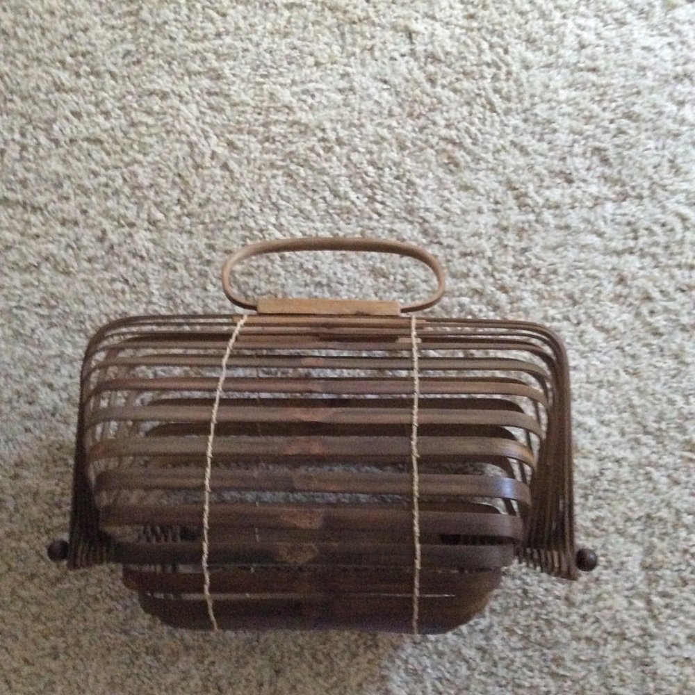 Vintage bamboo bag - need gone!!