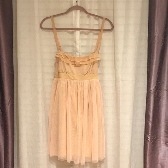 Urban Outfitter Kimchi Blue Ruffle Tulle Dress - Picture 1 of 6