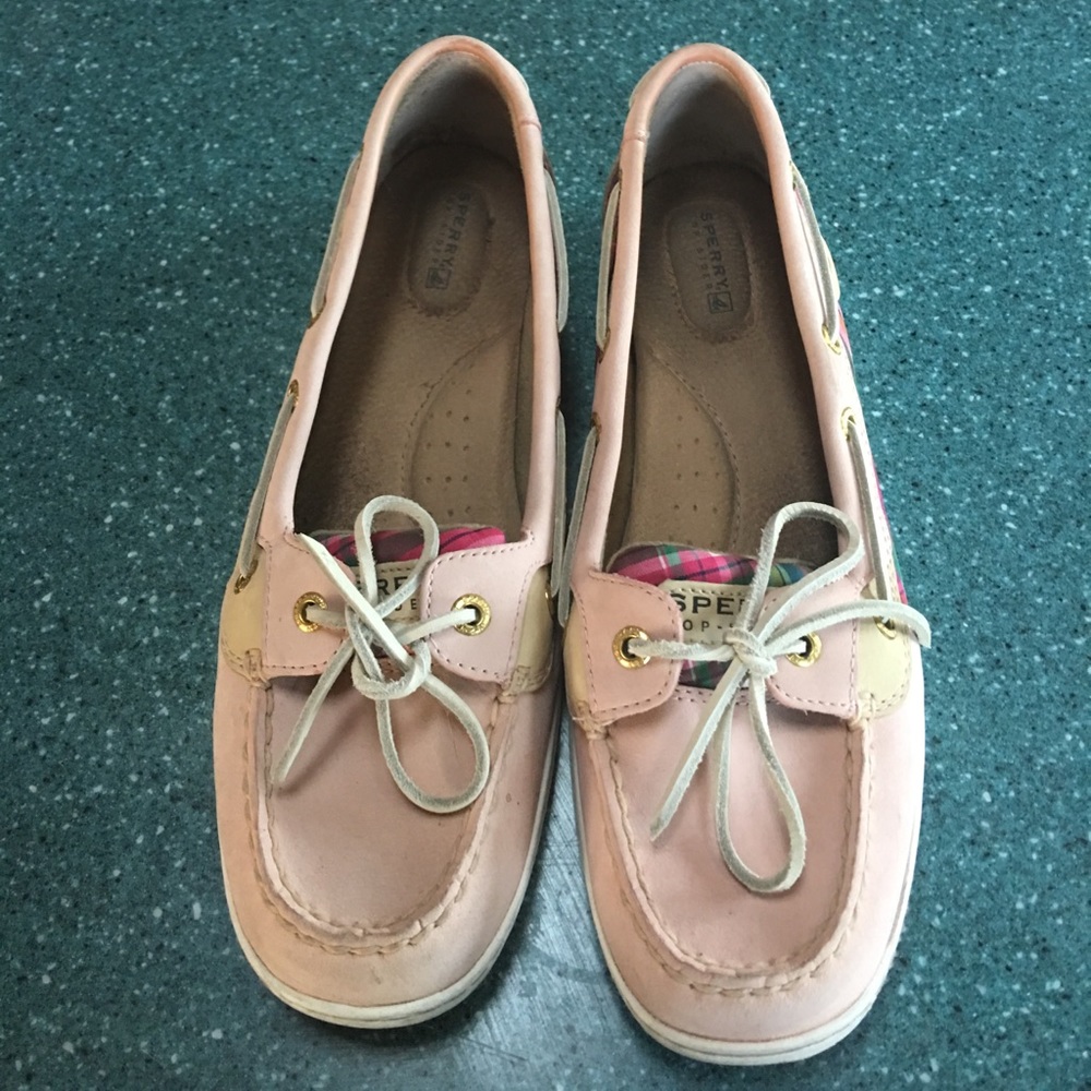 Sperry Top Sider plaid shoes