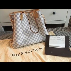 Authentic Louis Vuitton Neverfull GM, Damien Azur