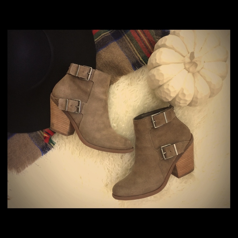 Lucky Brand Heeled Booties