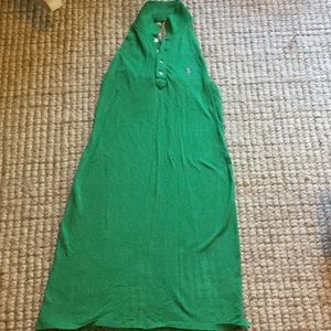 Ralph Lauren Blue Label halter polo dress