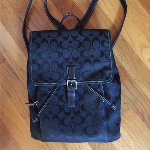 **EVERYTHING MUST GO** Coach Backpack in Black
