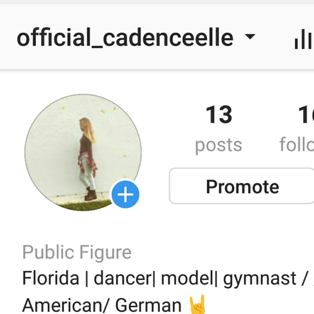 Follow​ me on Instagram