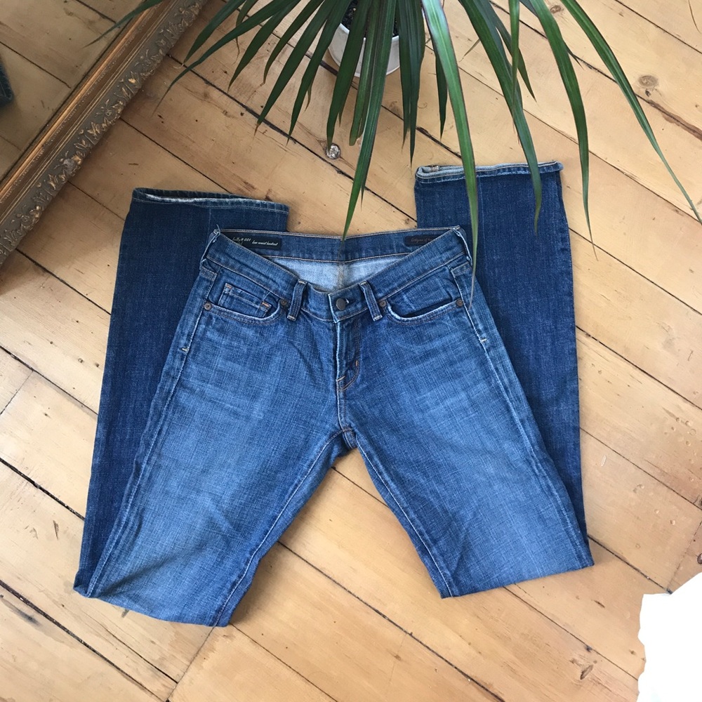 Citizens of Humanity Low Waist Bootcut Jeans