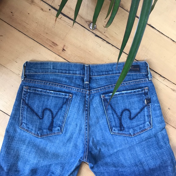 Citizens of Humanity Low Waist Bootcut Jeans - Picture 4 of 8