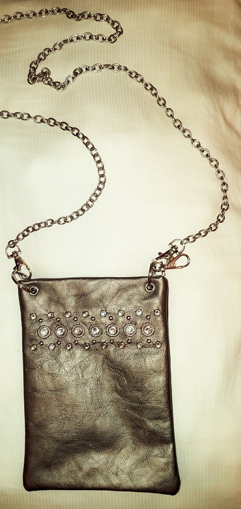Metallic Embellished  Crossbody
