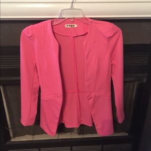 Pink Blazer