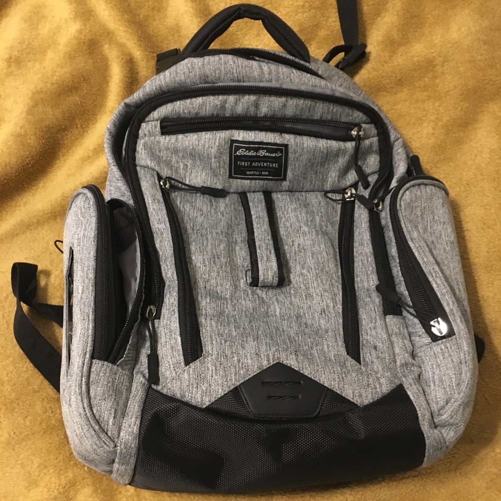 Eddie Bauer Fashion Heather Diaper Back Pack