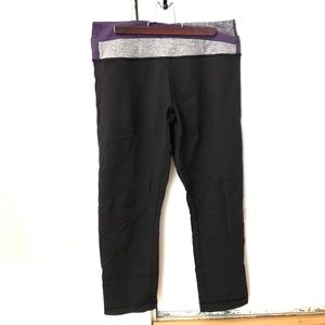 Lululemon wunder under crop size 8
