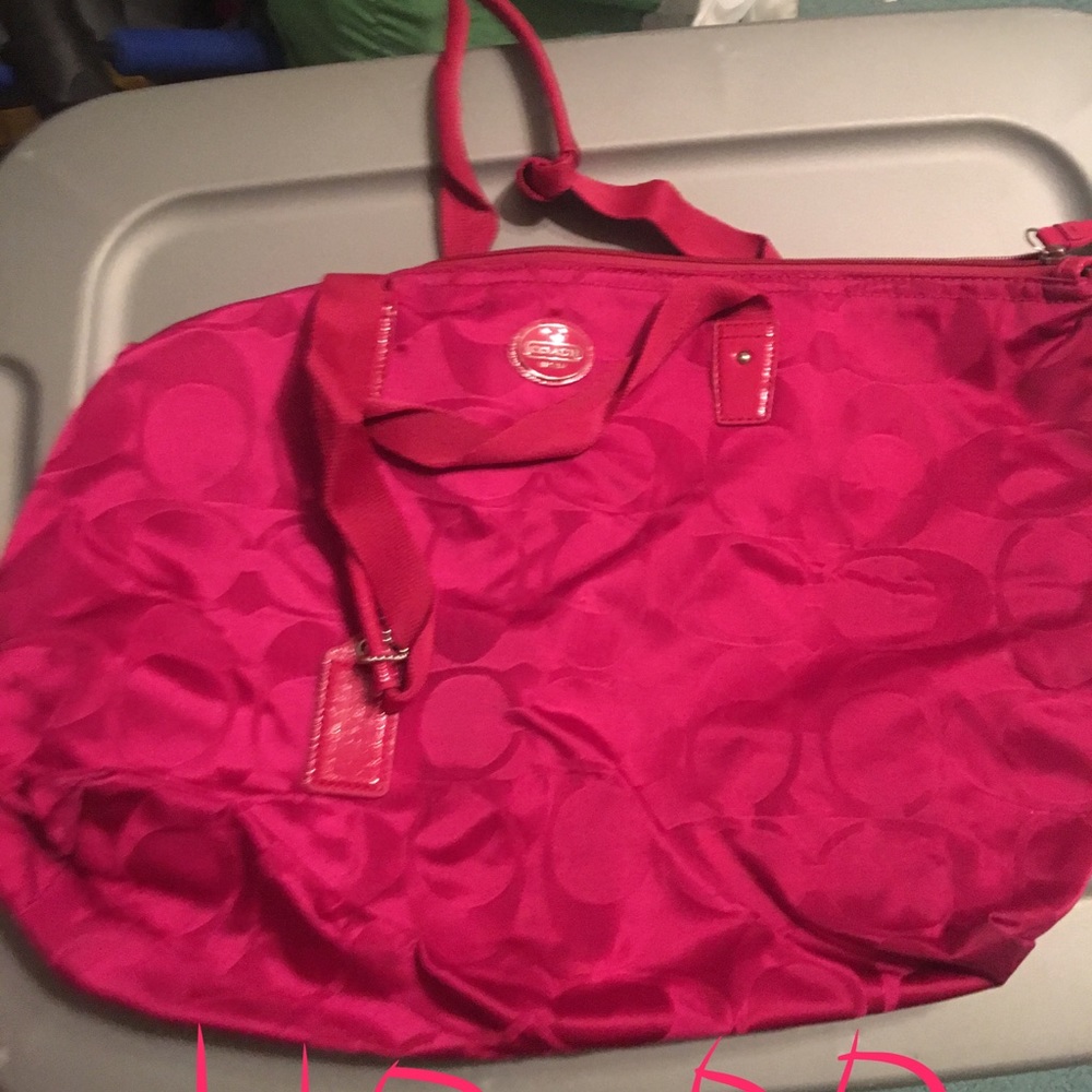 Coach travel bag