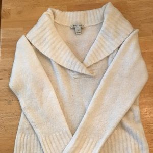 Super soft white sweater! White House black market