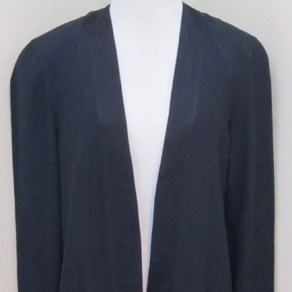 CHRISTIAN DIOR Black Suit Jacket Blazer 8 M - Picture 4 of 5