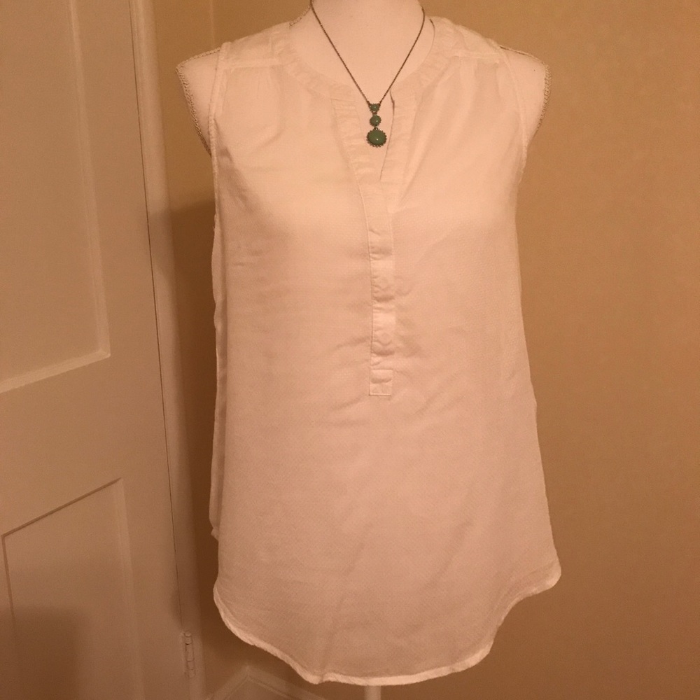 Lucky Brand white blouse