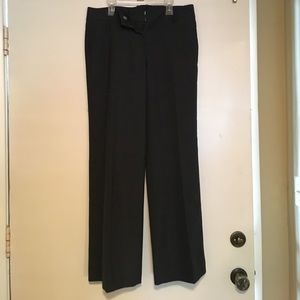 Ladies 6 Ann Taylor Drk Grey Slacks Used-Like New