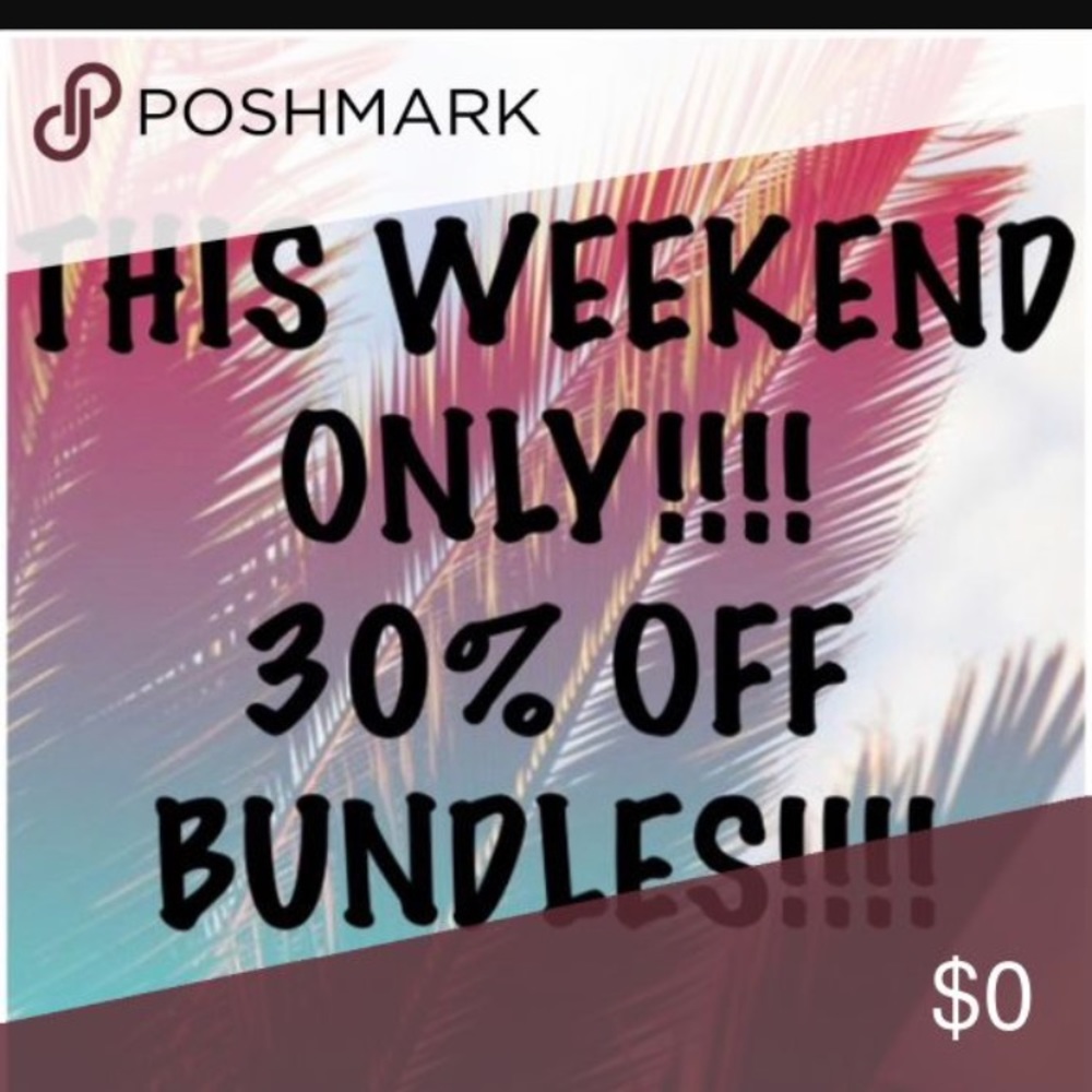 Bundles of at least 3 items receive 30% off