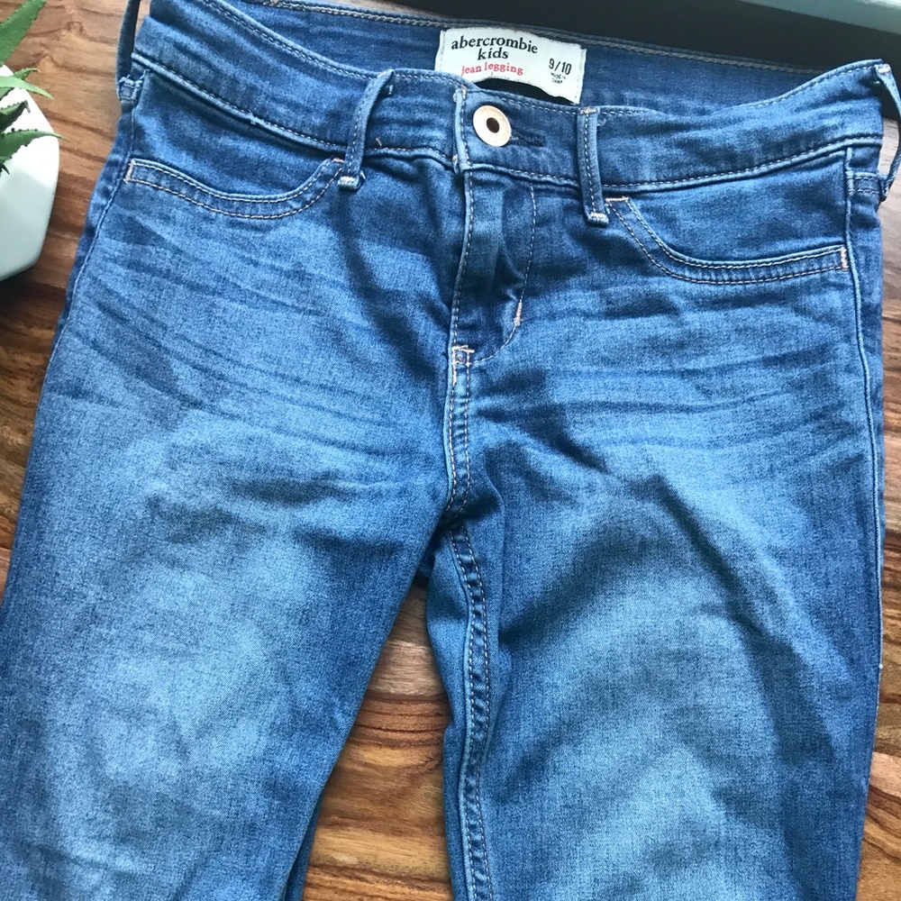 abercrombie kids jean leggings
